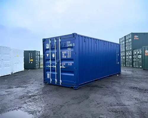 20Ft Shipping Container (One Trip) – Blue