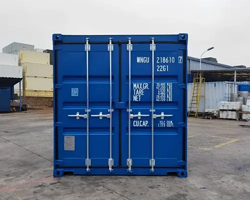 20Ft Shipping Container (One Trip) – Blue