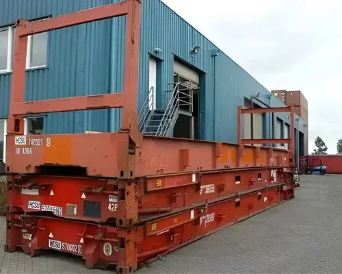 40Ft Used Collapsible Flat Rack Containers
