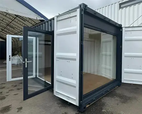 20ft x 8ft Custom Shipping Container Conversion – Portable Building2