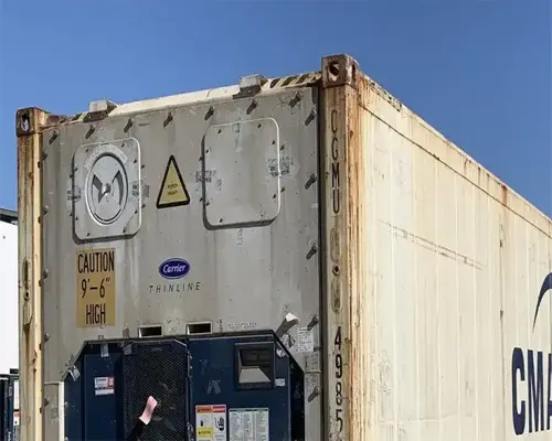 20ft Blast Freezer Container -40°F to 70°F